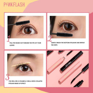 Pink Flash Waterproof Day & Night Mascara