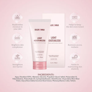 Rajkonna Light Moisturizer Cream 50G