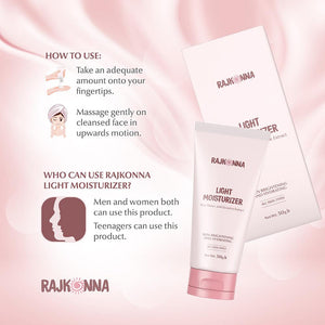 Rajkonna Light Moisturizer Cream 50G