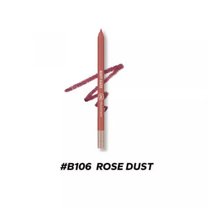 Beauty Glazed 24hours waterproof and long lasting lipliner shade number 106 (shade name Rose Dust) - Pink Flash BD