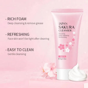 Laikou Japan Sakura Cleanser – 50gm.