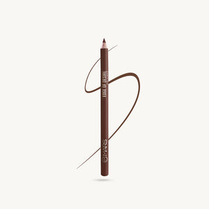 MARS Edge of Desire Lip Liner Pencil Shade 14 Choco Butter - Warm Chocolate Brown Matte Lip Liner - Pink Flash BD