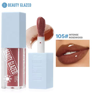 Beauty Glazed Lip Oil Cool Chillz Shade 105 (Intense Rosewood) - Pink Flash BD