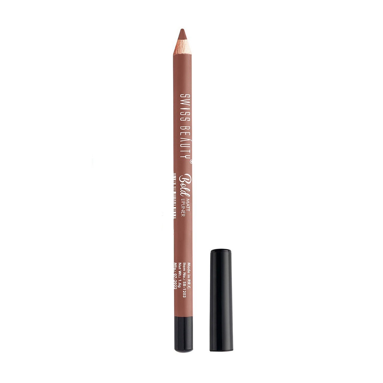 Swiss Beauty Bold Matt Lip Liner – Shade 03 Choco Nude | Pink Flash BD