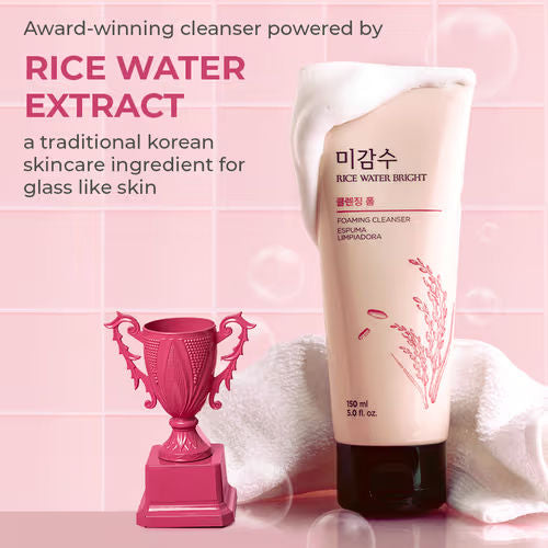 The Face Shop Rice Water Bright Facial Foaming Cleanser