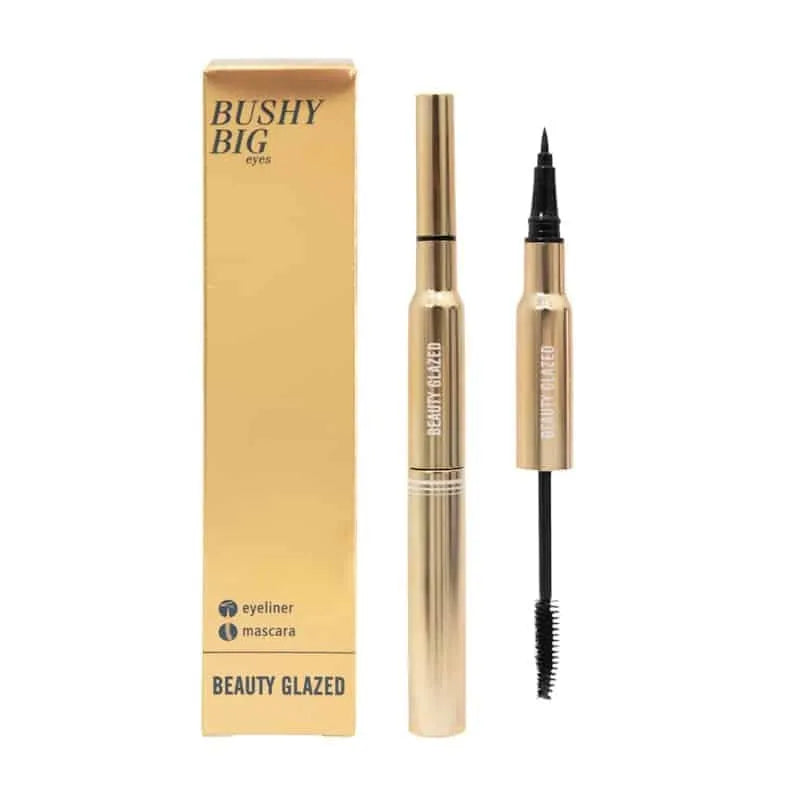 Beauty Glazed 2-in-1 Bushy Big Eyeliner & Mascara | Pink Flash BD