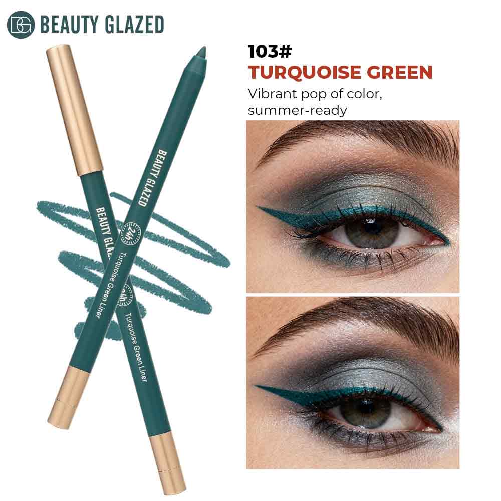 Beauty Glazed Turquoise Green Kajal | Pink Flash BD