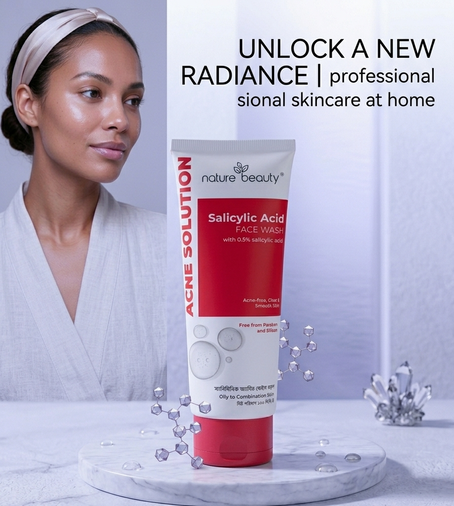 Nature Beauty Salicylic Acid 0.5% Face Wash (100ml)
