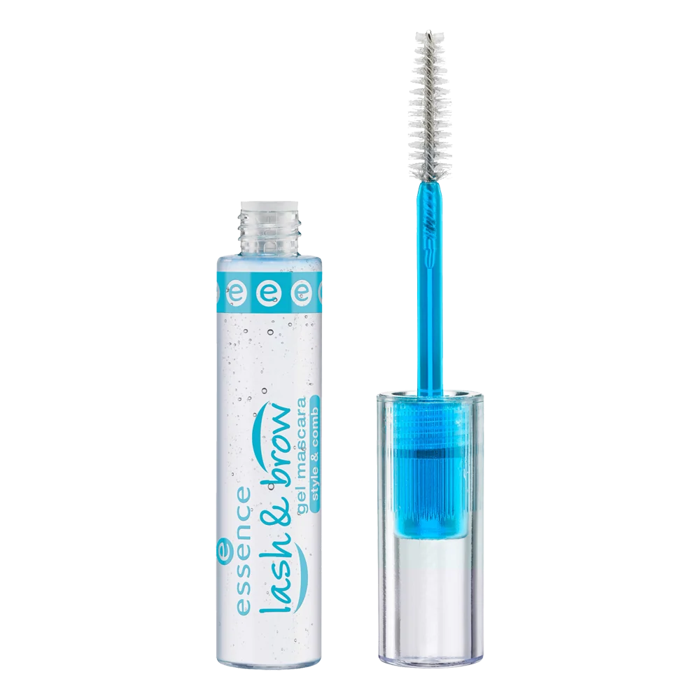 Essence Lash & Brow Gel Mascara | Brow Setter & Lash Nourisher (9ml) | Pink Flash BD