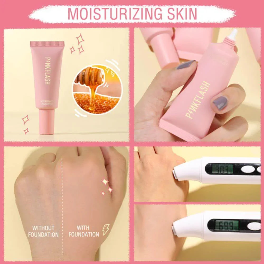 Pink Flash Lasting Matte Foundation