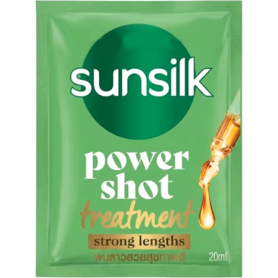 Sunsilk Power Shot Treatment For Hair Pack Strong Lengths Pack=20ml