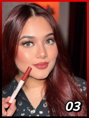 Swiss Beauty Matte Cat Lip Crayon Shade 3 (Brick Shell).