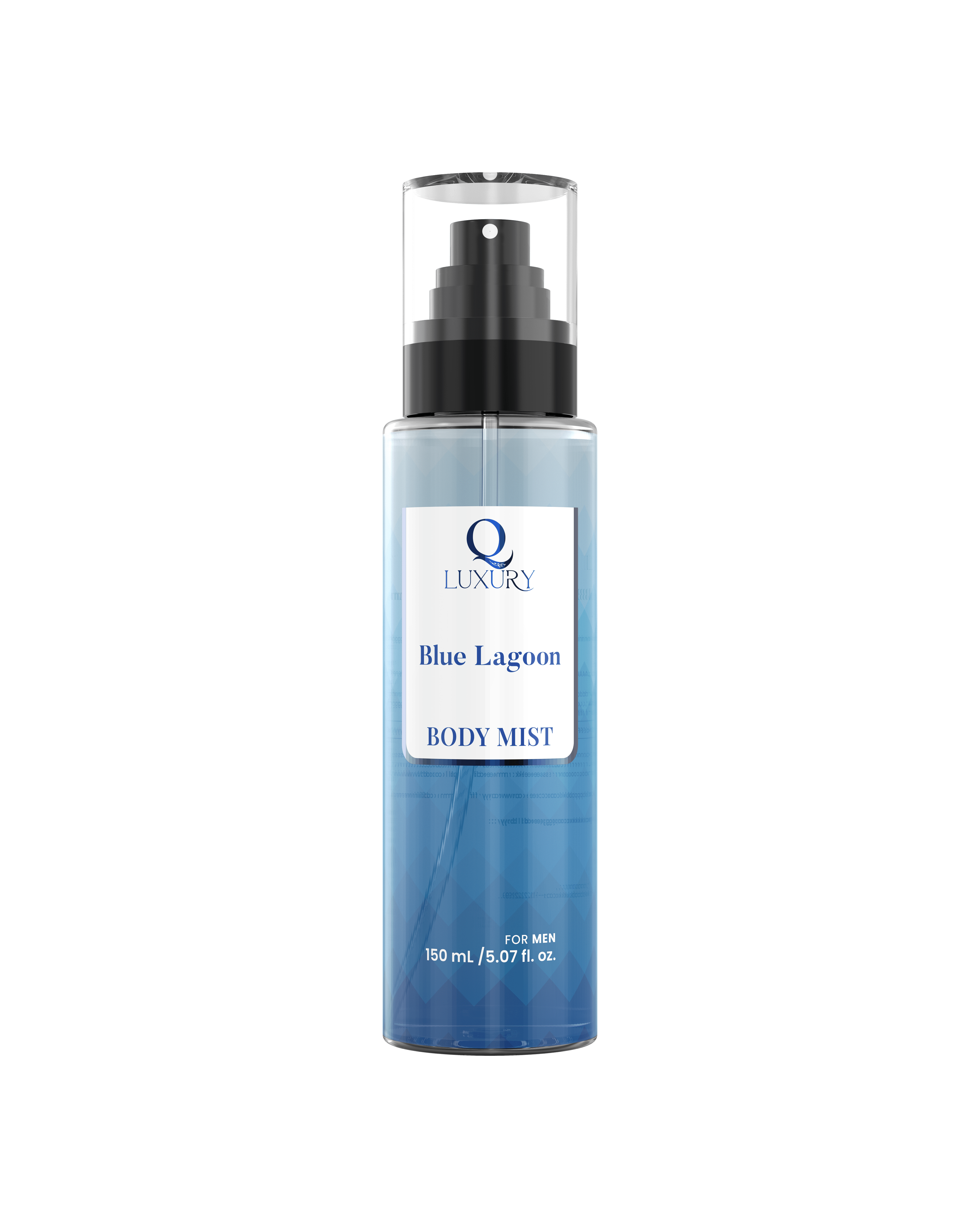 Qluxury Blue Lagoon Body Mist For Men-150ml