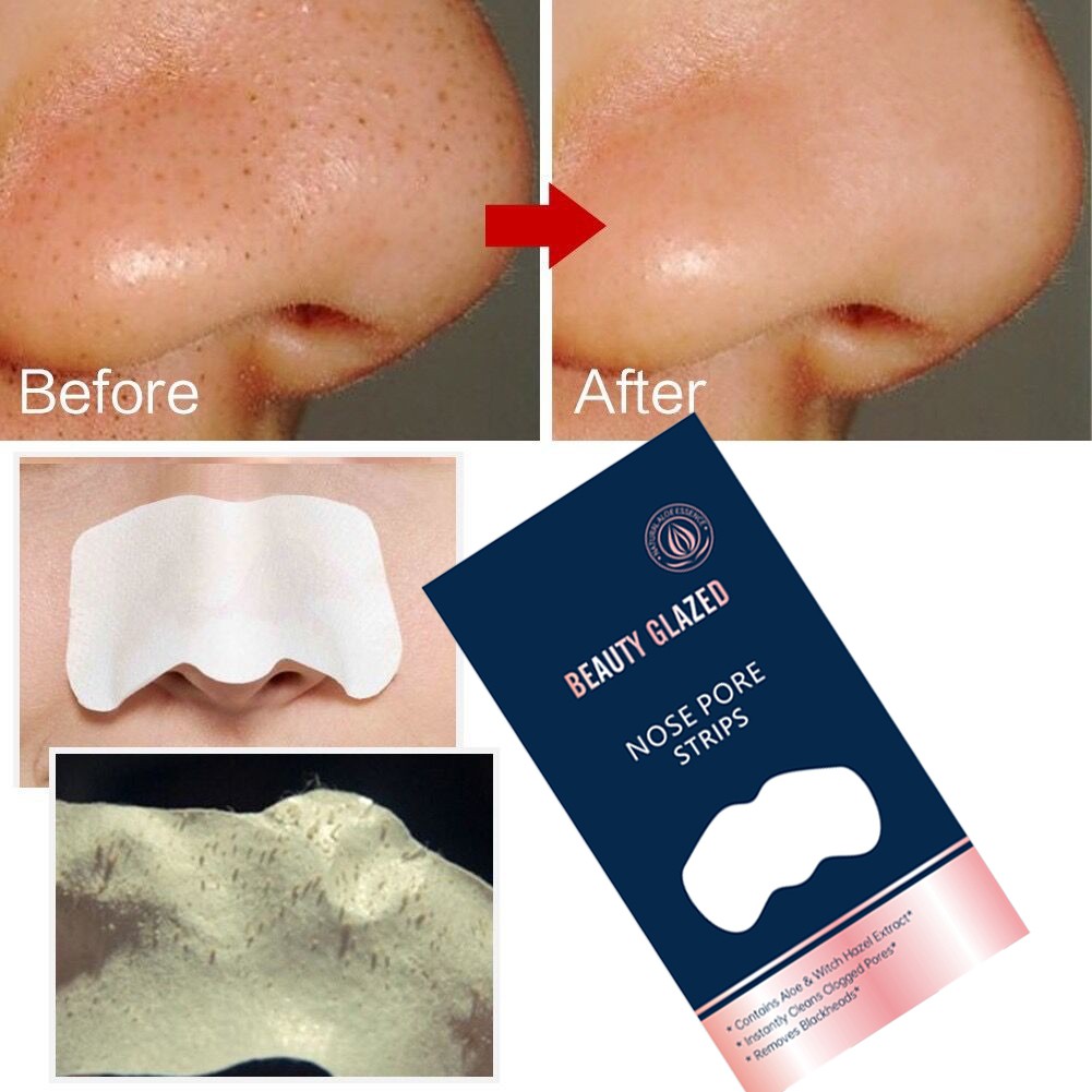 Beauty Glazed Nose Pore Strips | Pink Flash BD - Pink Flash BD