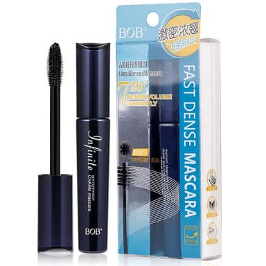 BOB Fast Dense Mascara – Waterproof and Smudge-proof Volumizing Mascara