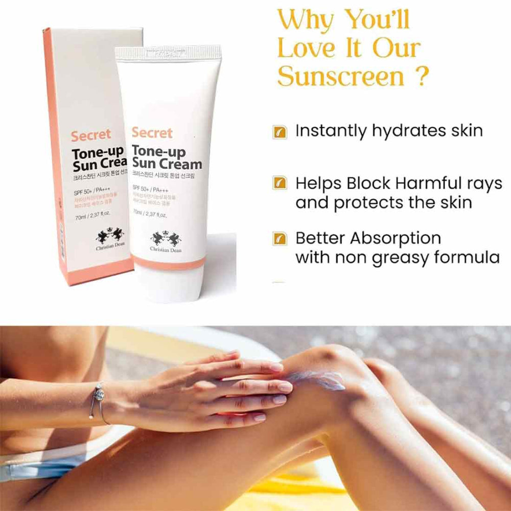 Christian Dean Secret Tone Up Sun Cream