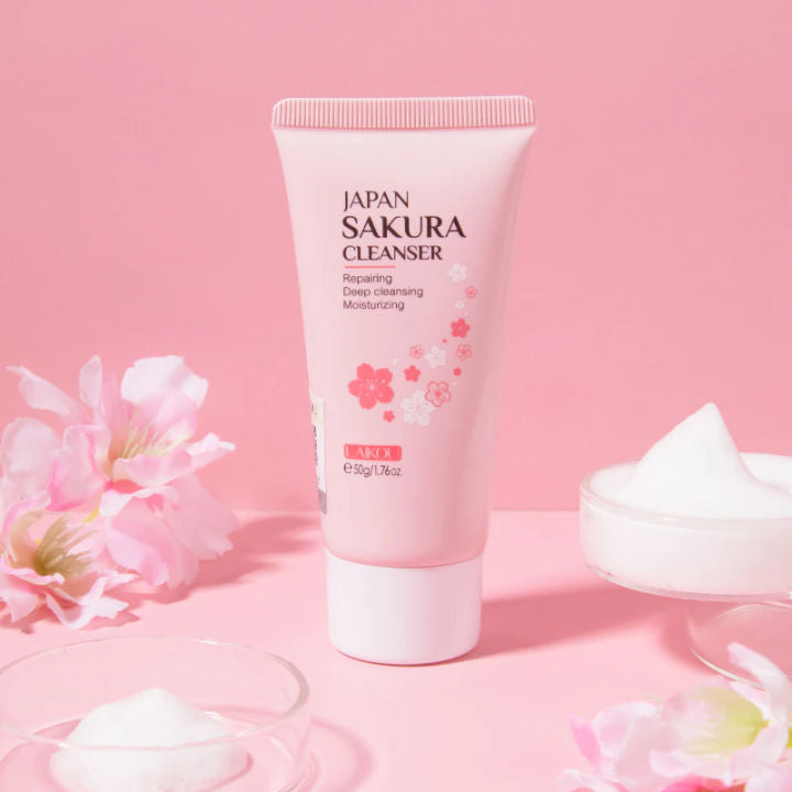 Laikou Japan Sakura Cleanser – 50gm.