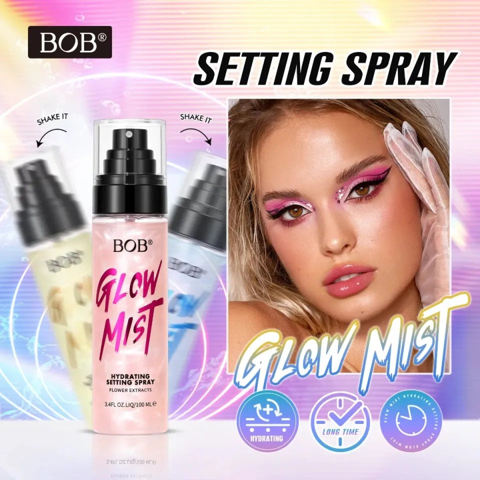 BOB GLOW MIST Hydrating Setting Spray-100ml
