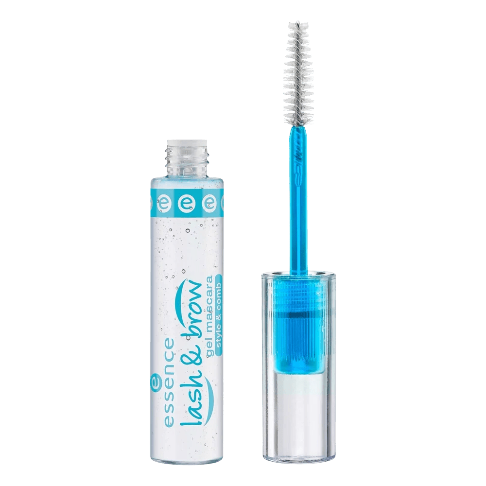 Essence Lash & Brow Gel Mascara | Brow Setter & Lash Nourisher (9ml) | Pink Flash BD - Beauty Glazed BD