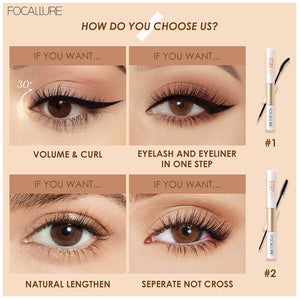 FA 160 –Focallure STAYMAX Waterproof Mascara &amp; Eyeliner 2in1