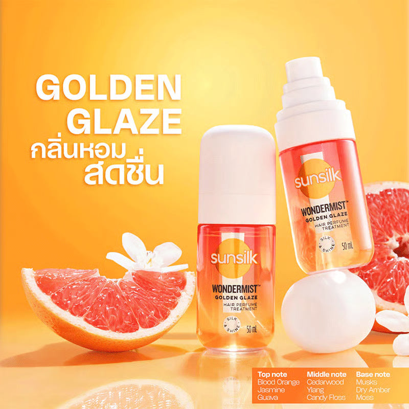 Sunsilk Wondermist Golden Glaze Hair Perfume Treatment-50ml