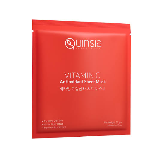 Quinsia Vitamin C Sheet Mask-30gm