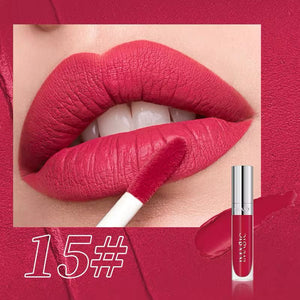 IMAGIC Natural Matte Liquid Lipgloss Shade 15 - Vibrant Fuchsia Pink Matte Liquid Lipstick - Pink Flash BD