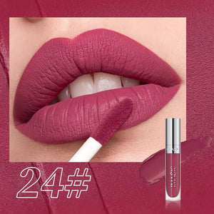 IMAGIC Natural Matte Liquid Lipgloss Shade 24 - Warm Berry Matte Liquid Lipstick - Pink Flash BD