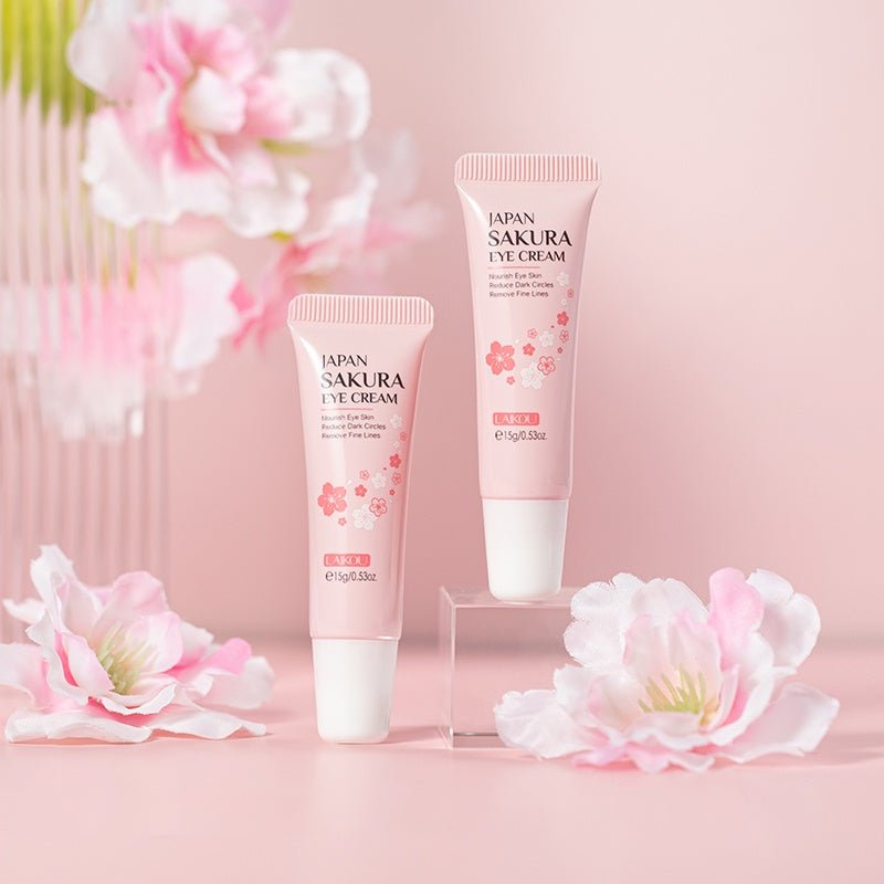 LAIKOU Japan Sakura Eye Cream – 15g - Beauty Glazed BD