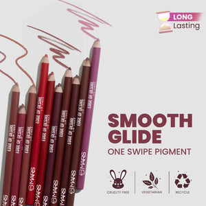 Sharp precision swatch of MARS Edge of Desire Lip Liner