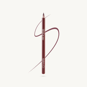 MARS Edge of Desire Lip Liner Pencil Shade 02 Deep Dawn - Rich Muted Plum Matte Lip Liner - Pink Flash BD