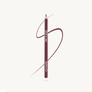 MARS Edge of Desire Lip Liner Pencil Shade 03 Blood Bath - Deep Crimson Oxblood Matte Lip Liner - Pink Flash BD
