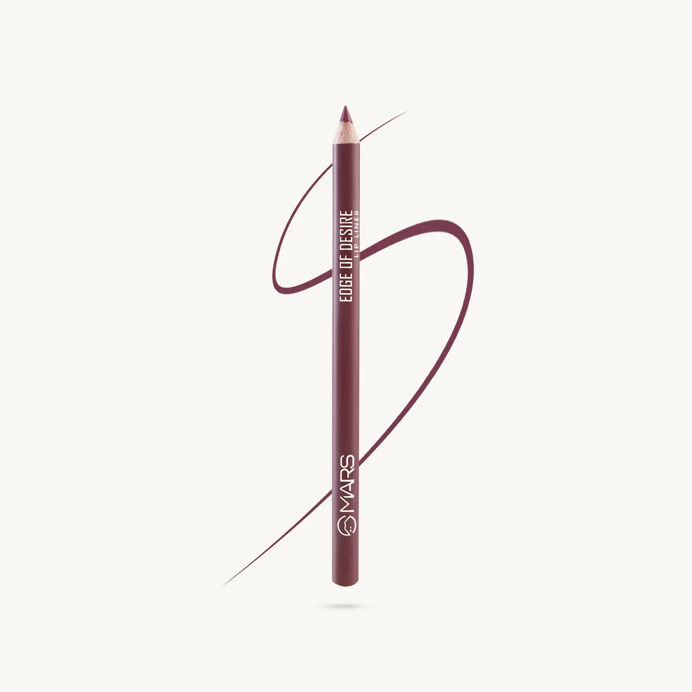 MARS Edge of Desire Lip Liner Pencil Shade 05 Wine Nights - Deep Burgundy Maroon Matte Lip Liner - Pink Flash BD