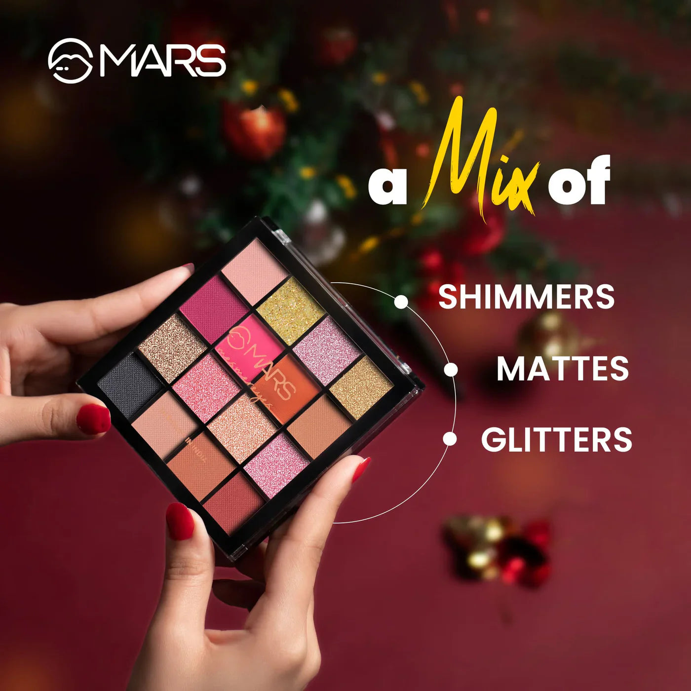 MARS Mesmereyes 16 Color Eyeshadow Palette