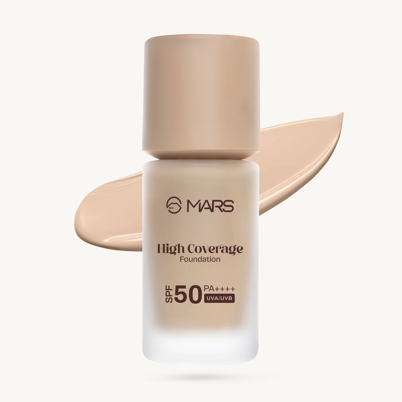 MARS High Coverage Liquid Matte Foundation – Shade 004 (Bottle)