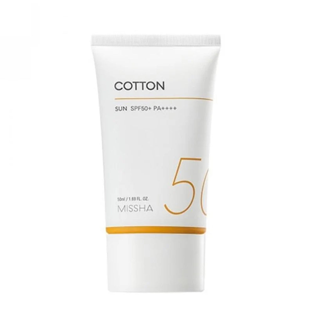 Missha Cotton Sun Block (50ml) SPF50+ PA++++ | Pink Flash BD