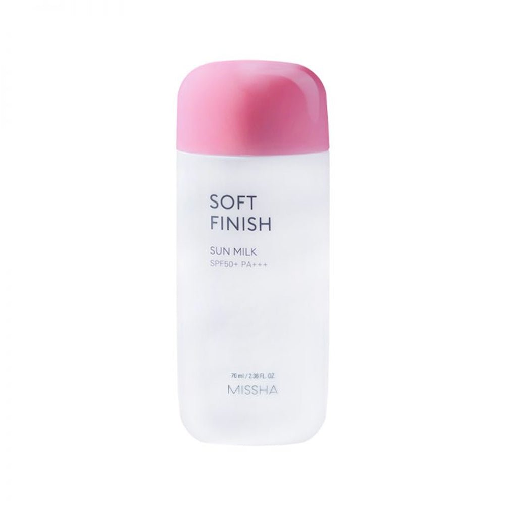 Missha Soft Finish Sun Milk SPF50+ PA+++ | Pink Flash BD - Pink Flash BD