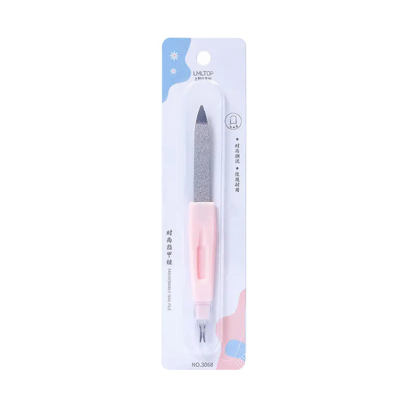 LMLTOP Professional Nail File | Pink Flash BD - Pink Flash BD
