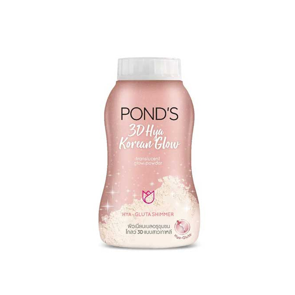 Pond’s 3D Hya Korean Glow Powder | Hyaluron-Infused Translucent Powder(50g) | Pink Flash BD - Pink Flash BD