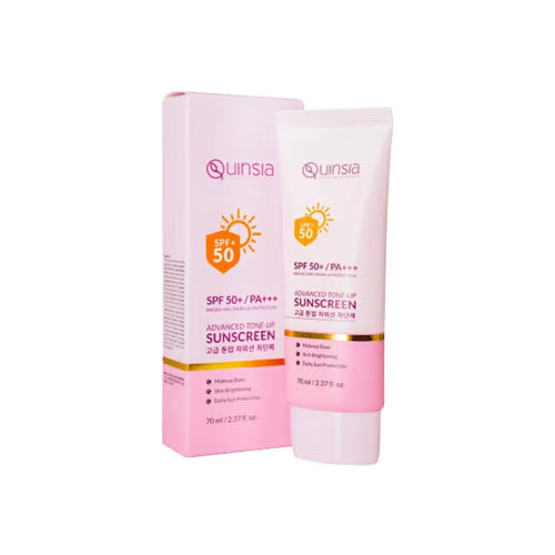 Quinsia Advance Tone Up Sunscreen SPF 50+ PA+++- 70ml