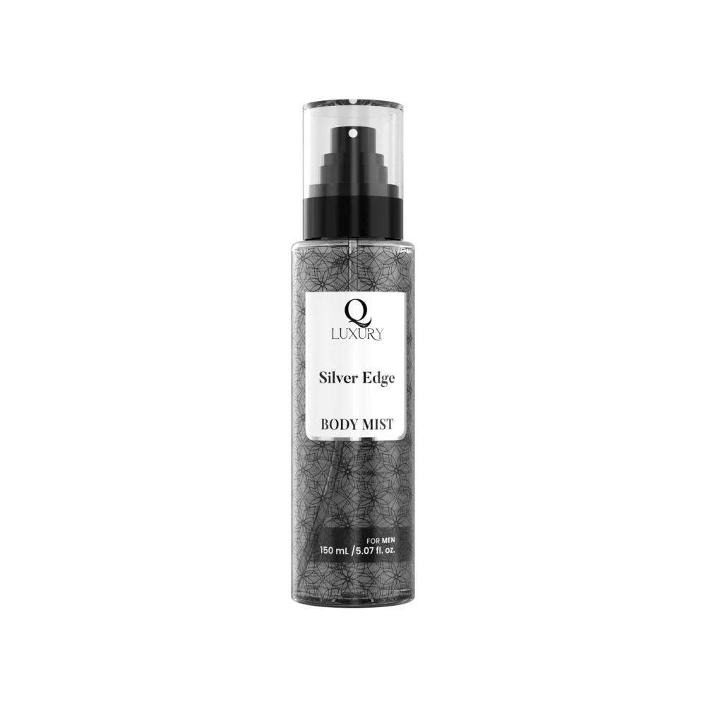 Qluxury Silver Edge Body Mist for Men – 150ml