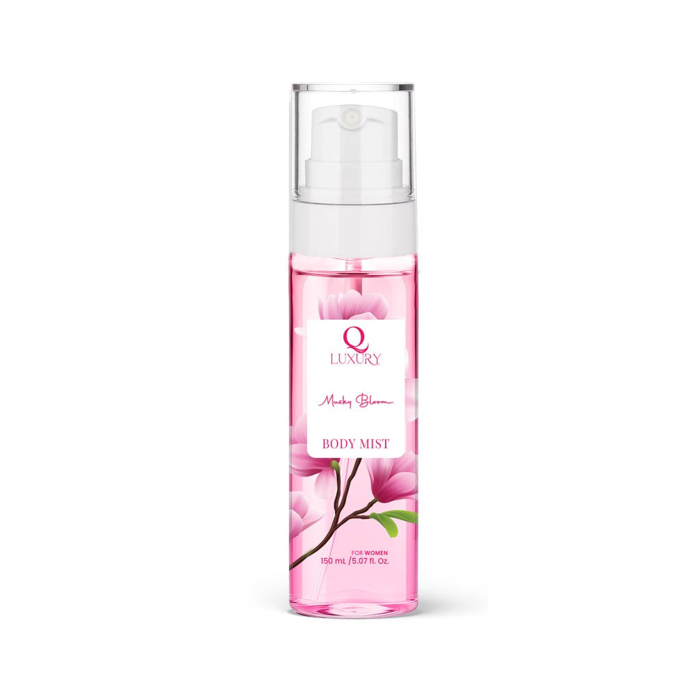 Qluxury Musky Bloom Body Mist For Women-150ml