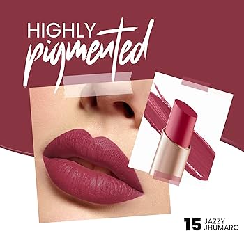 MARS Creamy Matte Lipstick – Shade 15 Jazzy Jhumar | Long-Lasting Matte Lips | Pink Flash BD - Pink Flash BD
