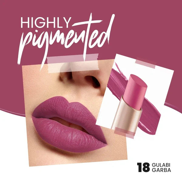 MARS Creamy Matte Lipstick – Shade 18 Gulabi Garba | Pink Flash BD - Pink Flash BD