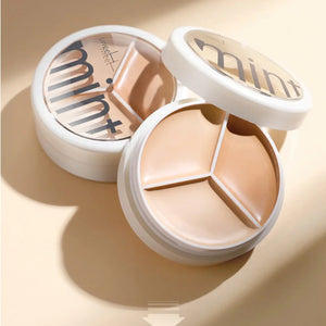Sweet Mint 3 Color Concealer Palette 9g - Tri-color Cream Concealer for Dark Circles and Spots