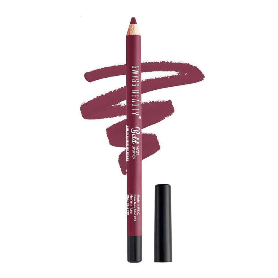 Swiss Beauty Bold Matt Lip Liner Shade 11 Purple