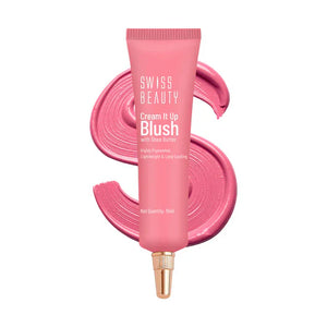 Swiss Beauty Cream It Up Blush with Shea Butter Shade 01 (Rosy Cheeks).