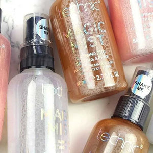 Technic Magic Mist Illuminating Setting Spray – Iridescent (80ml). - Pink Flash BD