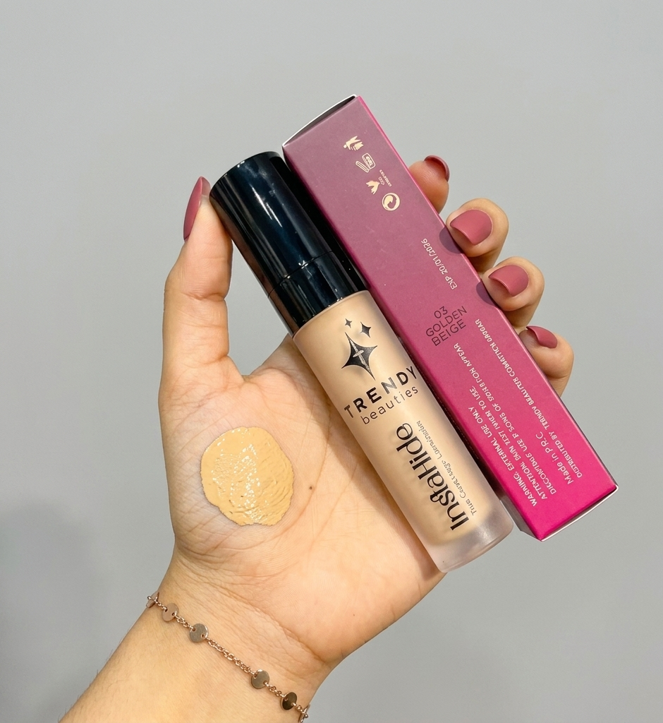 Trendy Beauties Instahide Full Coverage Concealer – Shade 03 Golden Beige