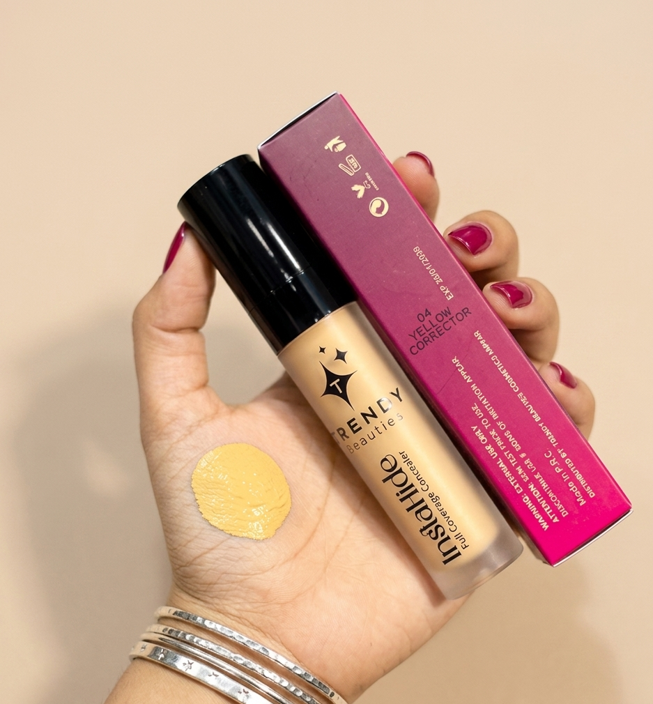 Trendy Beauties Instahide Full Coverage Concealer – Shade 04 Yellow Corrector